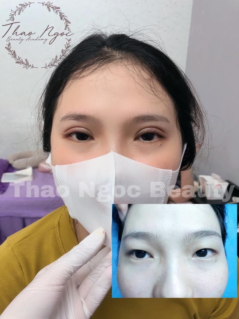 Mí vừa cắt xong