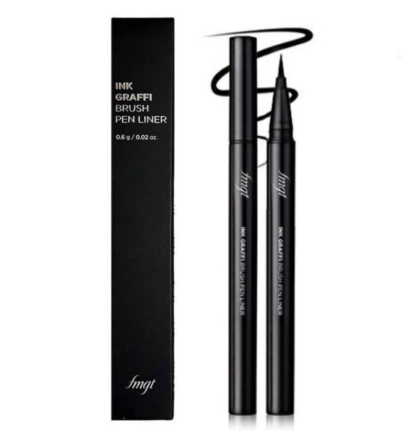 Viền mắt dạng bút TheFaceShop Ink Graffi Brush Pen Liner 0.6g