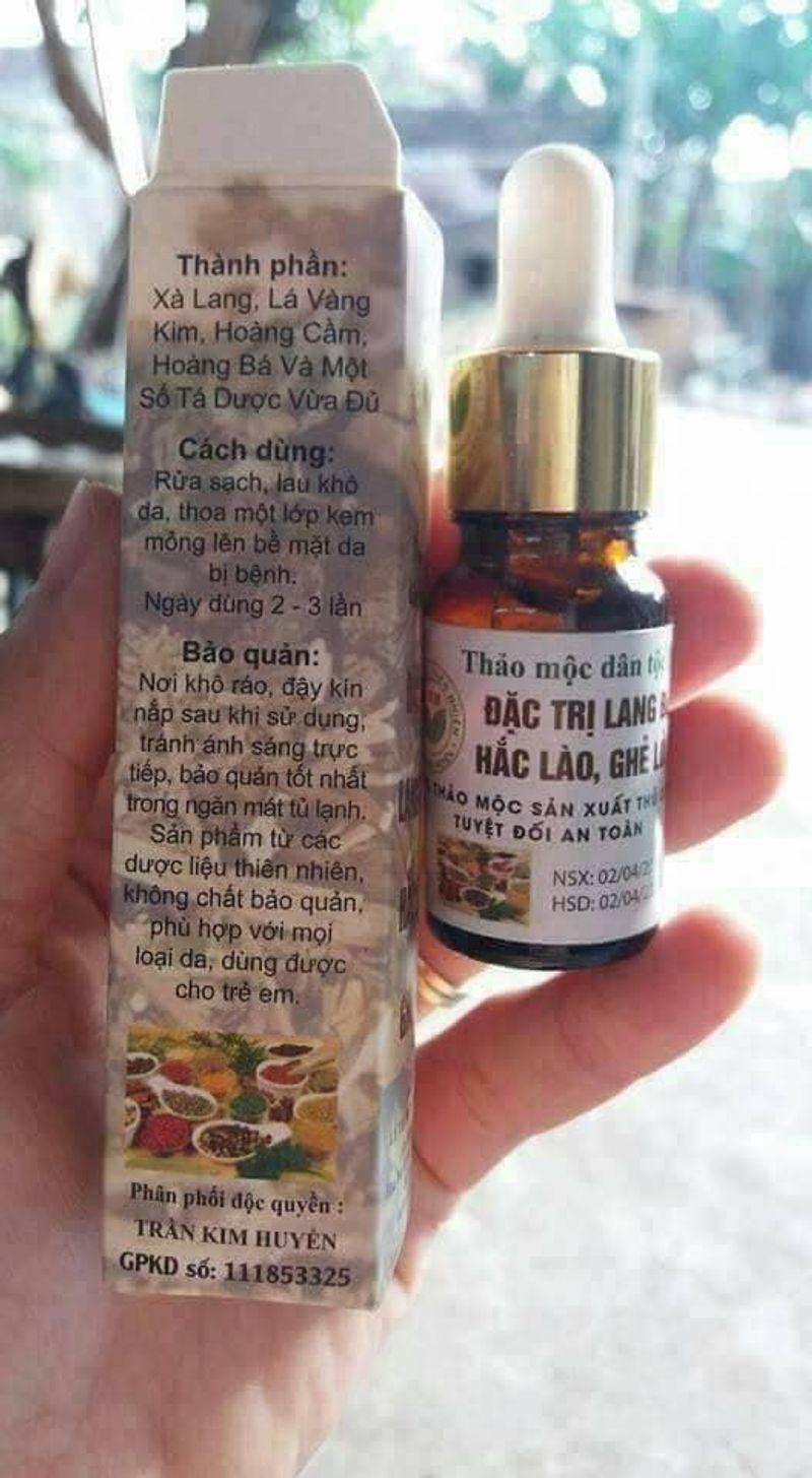Thuốc Lang Ben – Hắc Lào Trần Kim Huyền