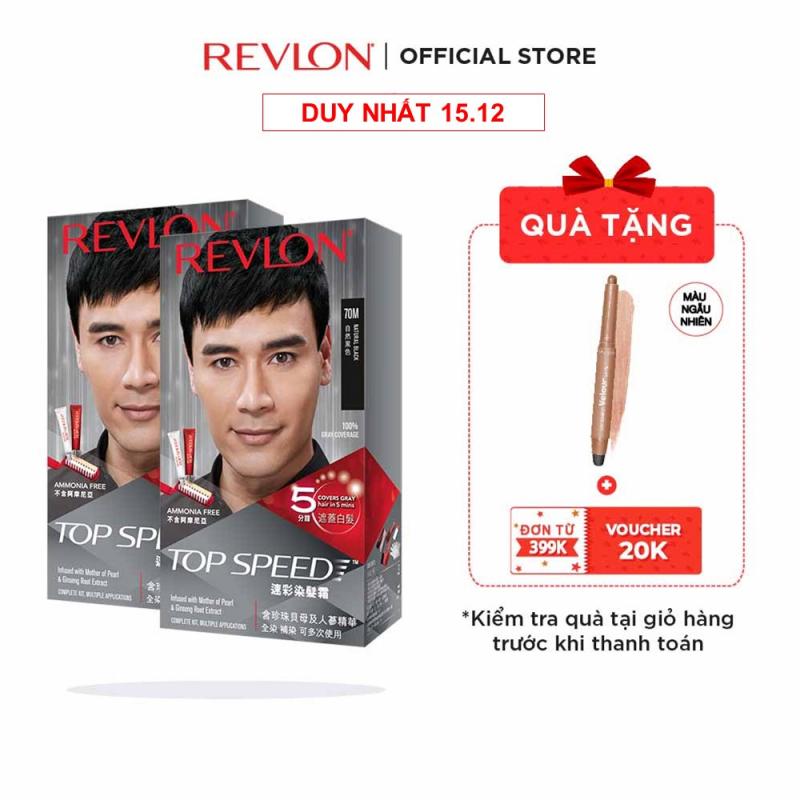 Thuốc nhuộm tóc Revlon TopSpeed dành cho nam