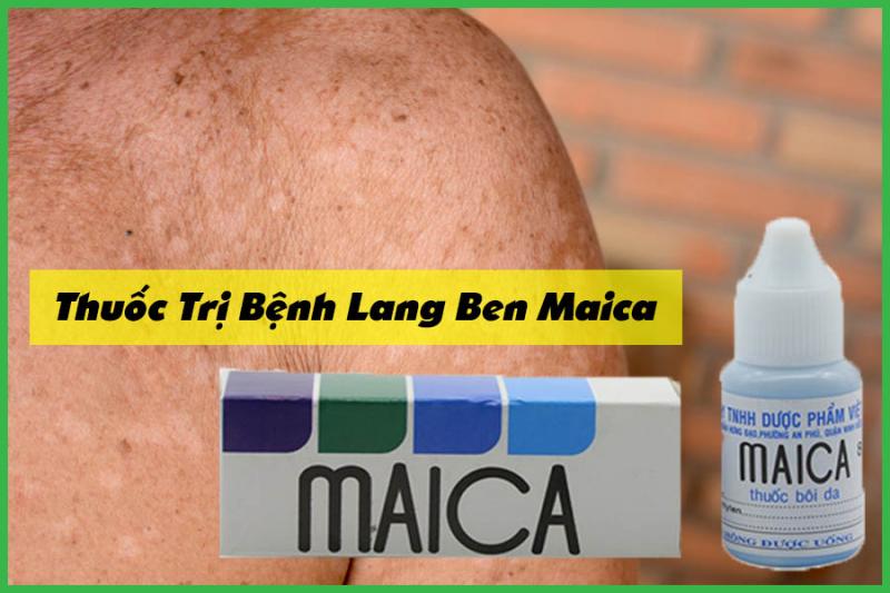 Thuốc trị bệnh lang ben Maica