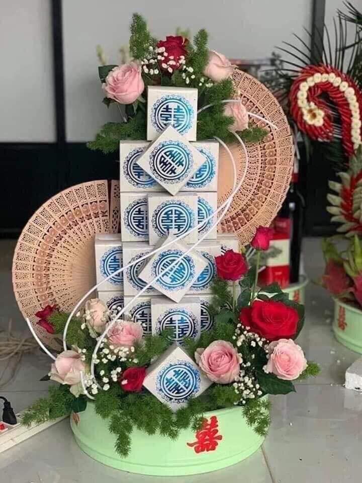 Thùy Nguyễn - Chuyên mâm lễ, tráp cưới hỏi Trầu Cau - Rồng Phượng