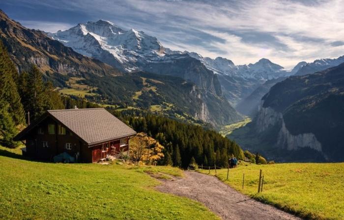 Ngôi làng cổ Lauterbrunnen