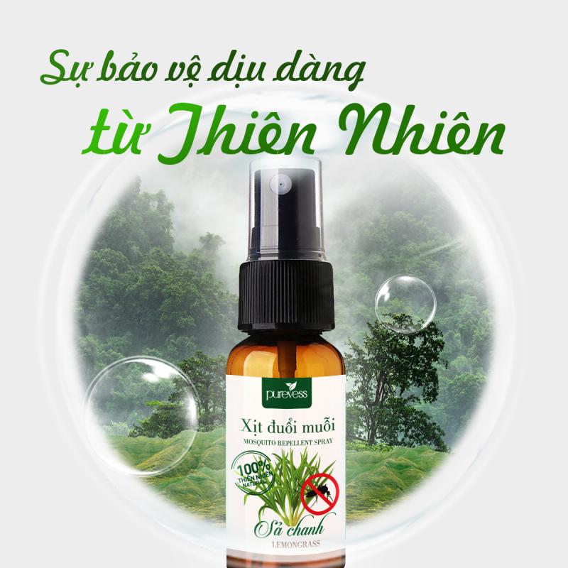 Tinh dầu đuổi muỗi sả chanh Purevess