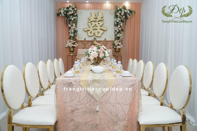 Trang trí tiệc cưới đẹp