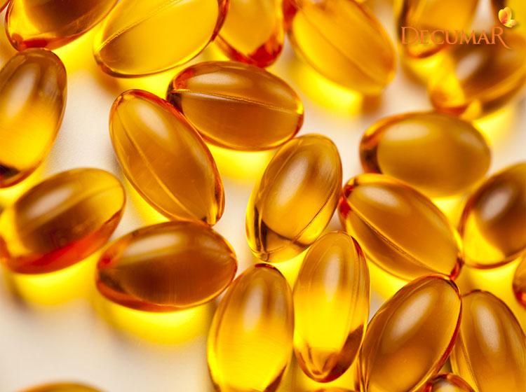 Trị thâm bằng vitamin E