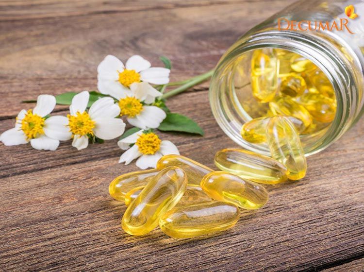 Trị thâm bằng vitamin E