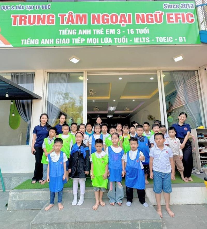 Không gian học tập tại Efic