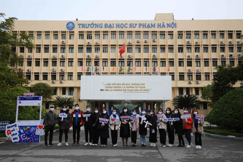 Khuôn viên Đại Học Sư Phạm Hà Nội