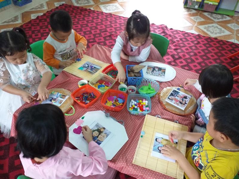 Trường mầm non Hoa Hồng