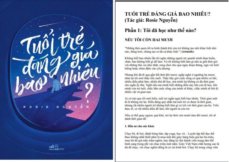 Tuổi trẻ đáng giá bao nhiêu – Rosie Nguyễn