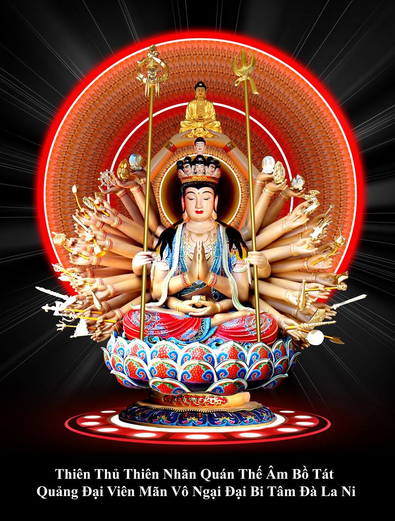 Phật Thiên Thủ Thiên Nhãn hộ mệnh giúp tuổi Tý hóa giải năng lượng xấu, tăng cường các mối quan hệ tốt đẹp, tránh xa rắc rối tiềm ẩn