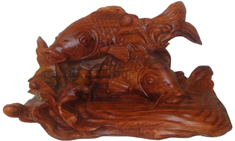 Bất kỳ tượng cá nào đều mang lại tiền tài cho gia chủ