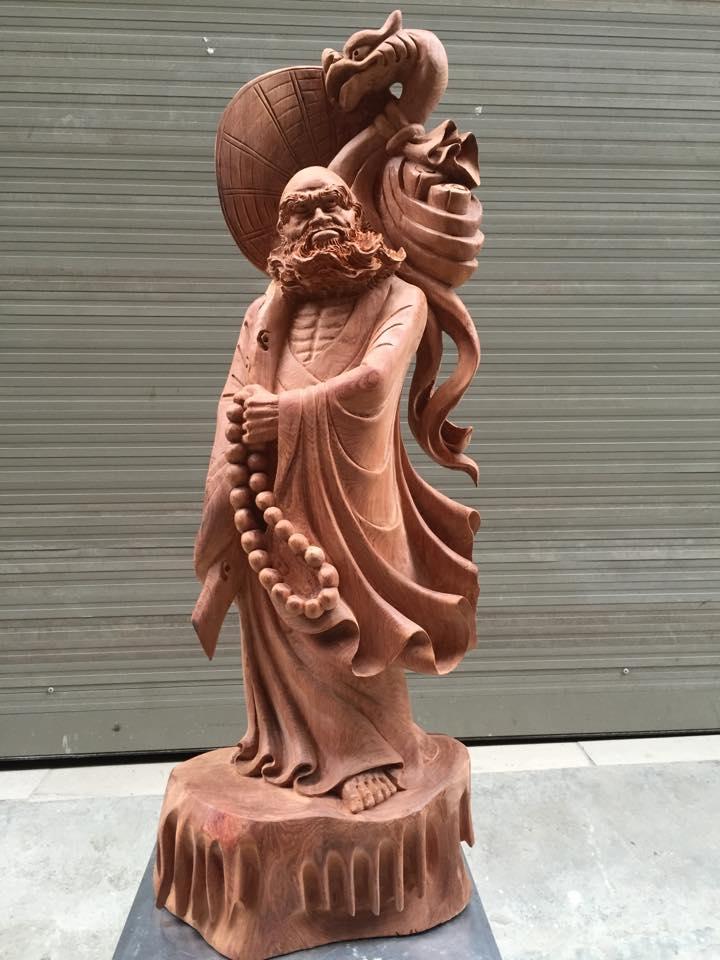 Tượng gỗ An Lạc