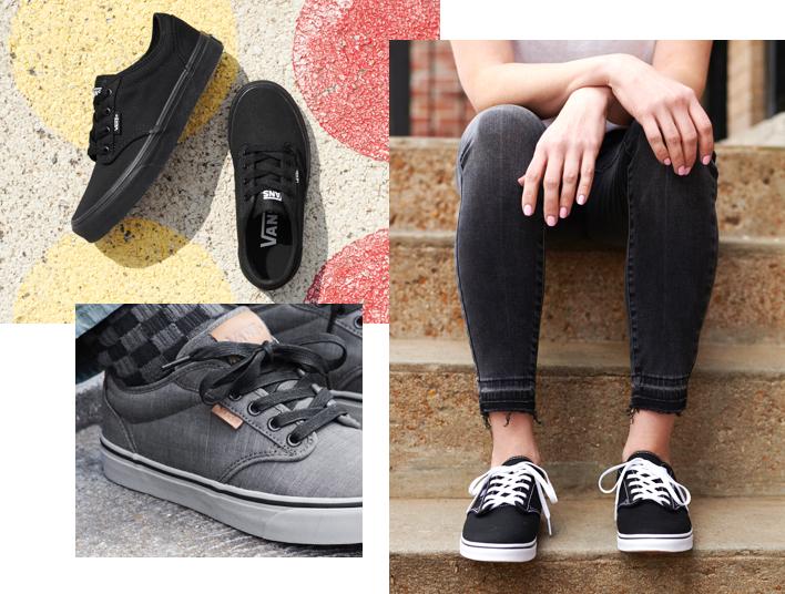 Vans sneakers đơn giản, trẻ trung, phù hợp với nhiều độ tuổi