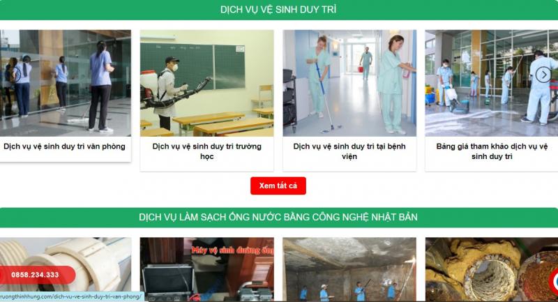 Vệ sinh công nghiệp Thịnh Hưng