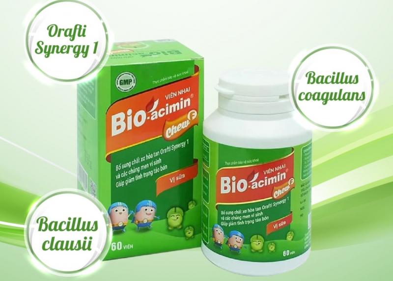 Viên nhai Bio Acimin Chew F