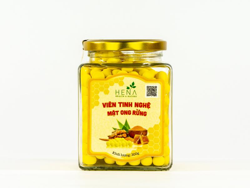Viên tinh bột  nghệ mật ong HENA