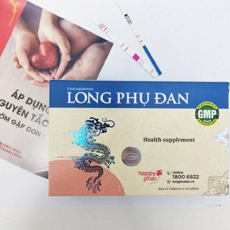 Viên uống bổ dương, cải thiện số lượng và chất lượng tinh trùng Long Phụ Đan