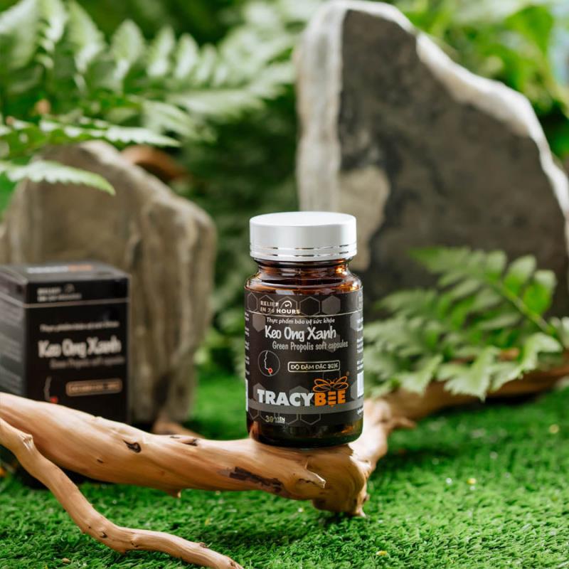 Viên uống keo ong xanh Propolis Soft Capsules của Tracybee