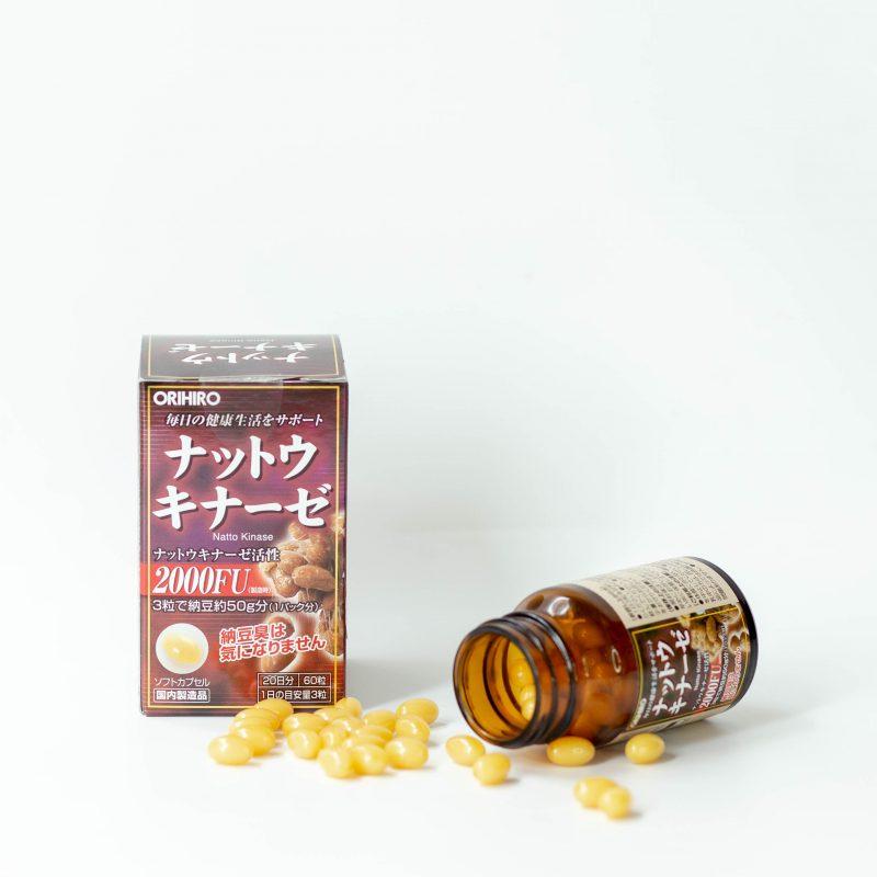 Viên uống Nattokinase Orihiro 2000Fu