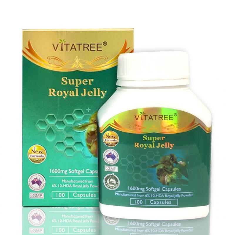 Viên uống sữa ong chúa Vitatree Super Royal Jelly