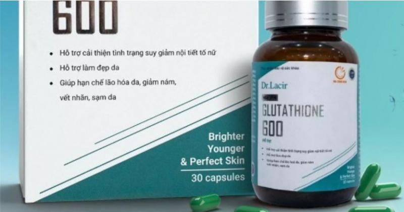 Viên uống trị nám Glutathion 600