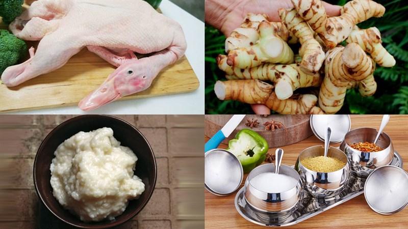 Vịt nướng riềng mẻ