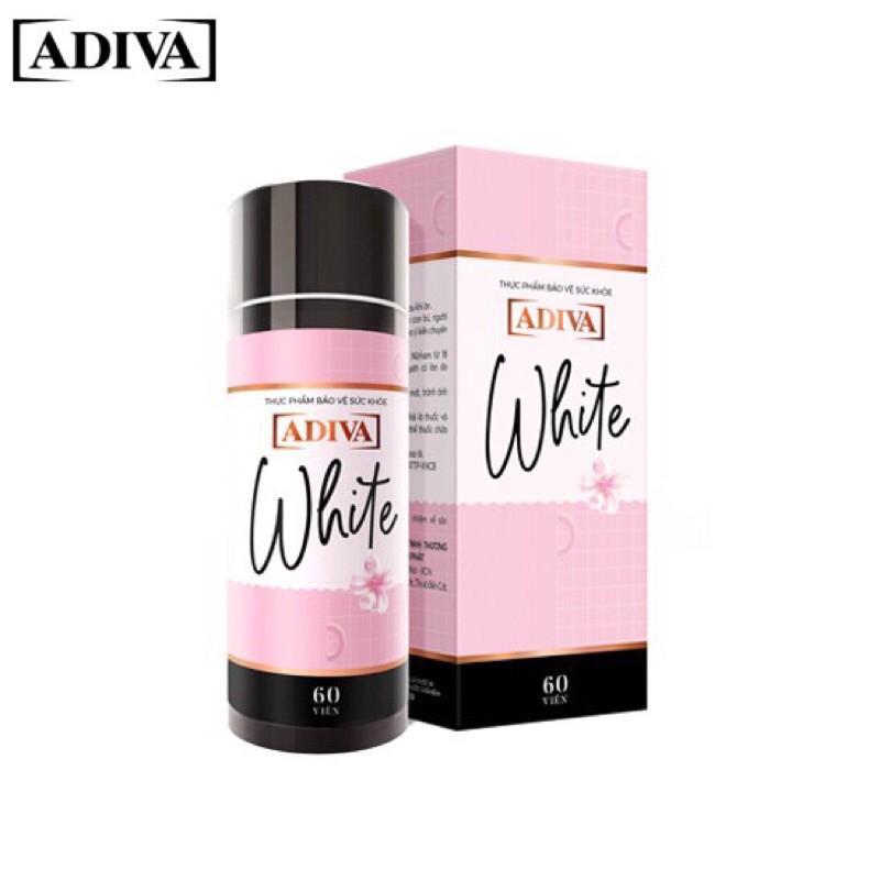 White Adiva - Viên uống làm sáng da và chống nắng toàn thân