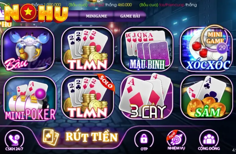 Tìm hiểu về game bài nổ hũ là gì?