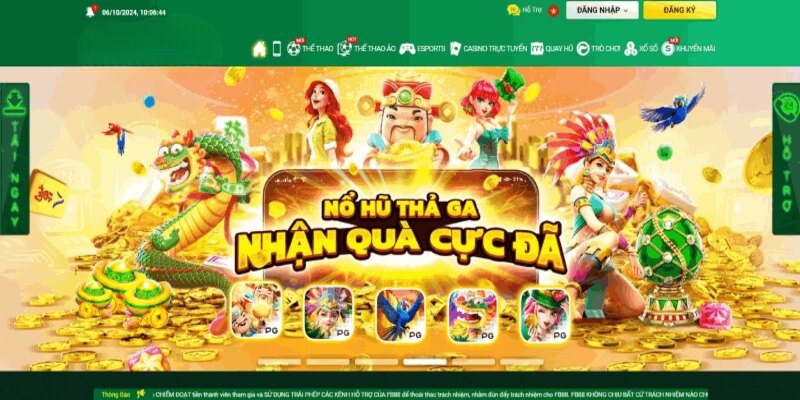 Đánh giá FB88 - Nhà cái uy tín như lời đồn? 1 Giao diện trang chủ FB88 – Có có gì đặc biệt?