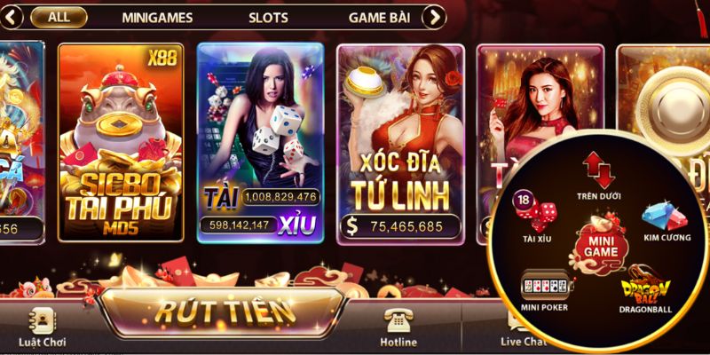 Minigame tốc độ cao săn thưởng liên tục